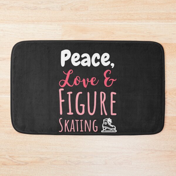 Item preview, Peace Love & Figure Skating Figure Skating Gift designed and sold by EricJP.