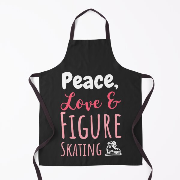 Item preview, Peace Love & Figure Skating Figure Skating Gift designed and sold by EricJP.