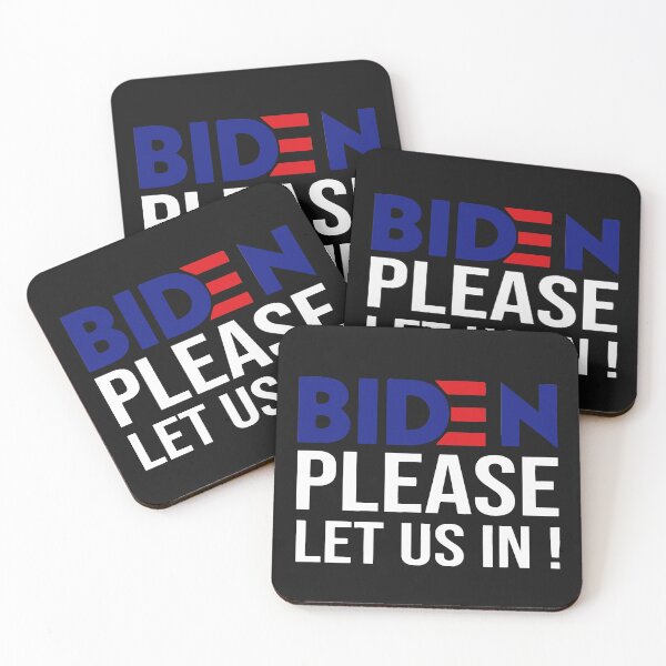 Item preview, Biden Please Let Us In Art designed and sold by teezgallery.