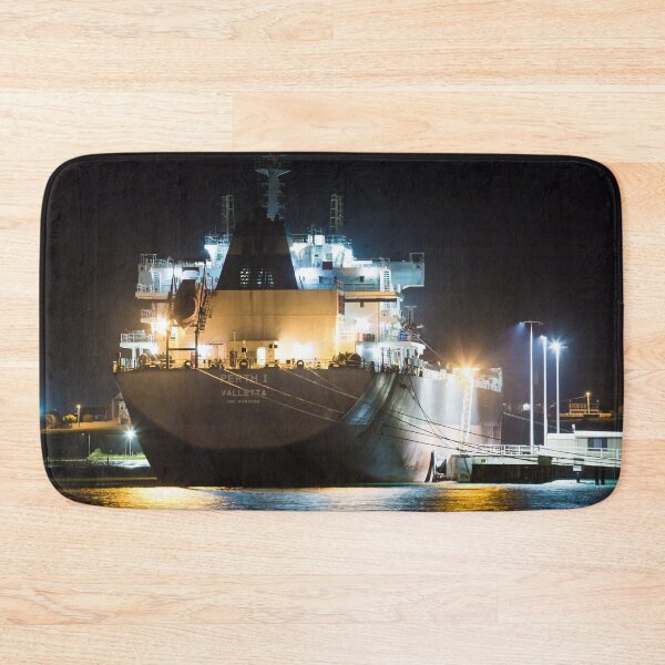 Item preview, Bulk cargo carrier tied up awaiting loading designed and sold by shaynetwright.