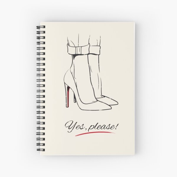 "Yes, Please!" High Heels Spiralblock