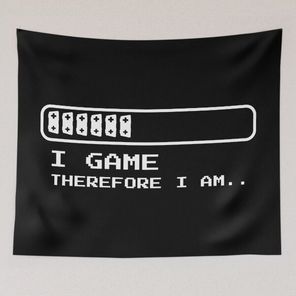 Item preview, I Game Therefore I Am designed and sold by ezralfredo.
