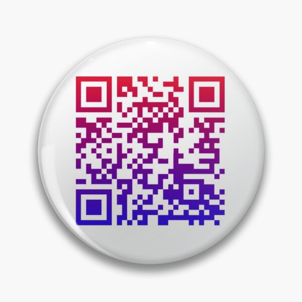 Item preview, Rickroll - Never gonna give you up QR code designed and sold by SkyDawnPrints.