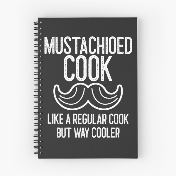 Item preview, Cocinero con bigote como un cocinero normal pero mucho más fresco Regalo de bigote de manillar designed and sold by EricJP.