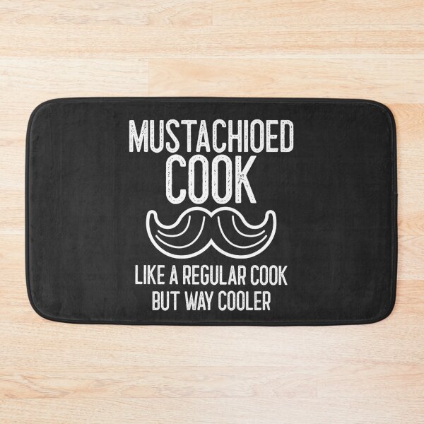 Item preview, Mustachioed Cook Like A Regular Cook But Way Cooler Handlebar Mustache Gift designed and sold by EricJP.