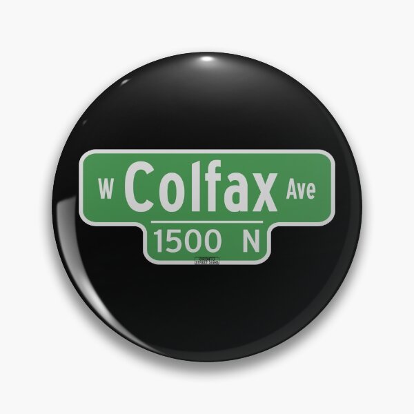 Item preview, West Colfax Ave Street Sign - Denver Colorado designed and sold by RonTo.