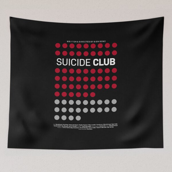 Item preview, Suicide Club Film Movie Poster Sion Sono Japanese designed and sold by IdlyBlue.