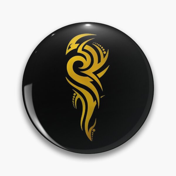 Golden Dragon Pins And Buttons Redbubble