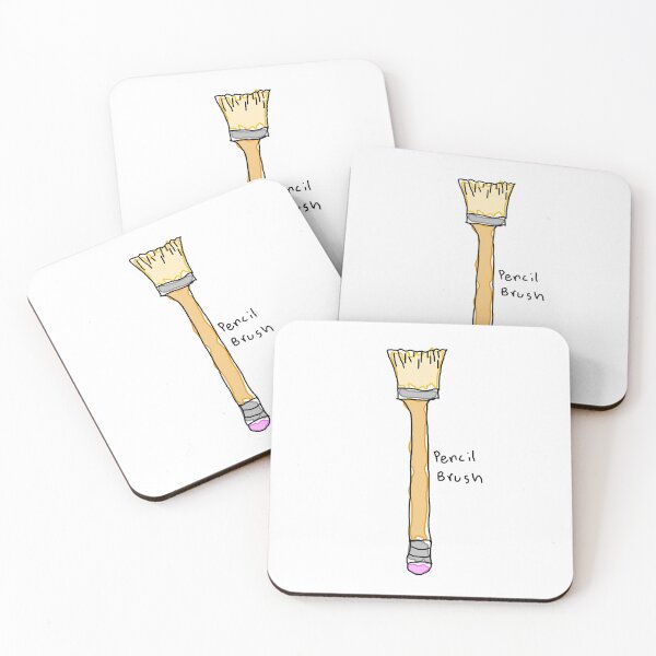 Item preview, "PENCIL BRUSH" PENCIL BRUSH designed and sold by greenteathomas.