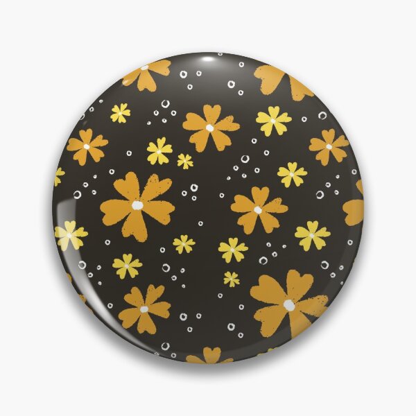 Item preview, Summer floral of orange and yellow patterns designed and sold by kcaandwu.