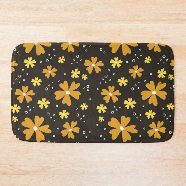 Item preview, Summer floral of orange and yellow patterns designed and sold by kcaandwu.