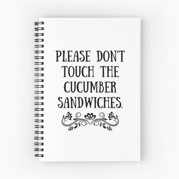 Item preview, No toques los sándwiches de pepino designed and sold by bardnbangtan.