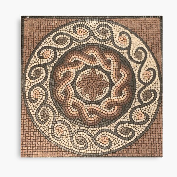 Celtic tiles Canvas Print