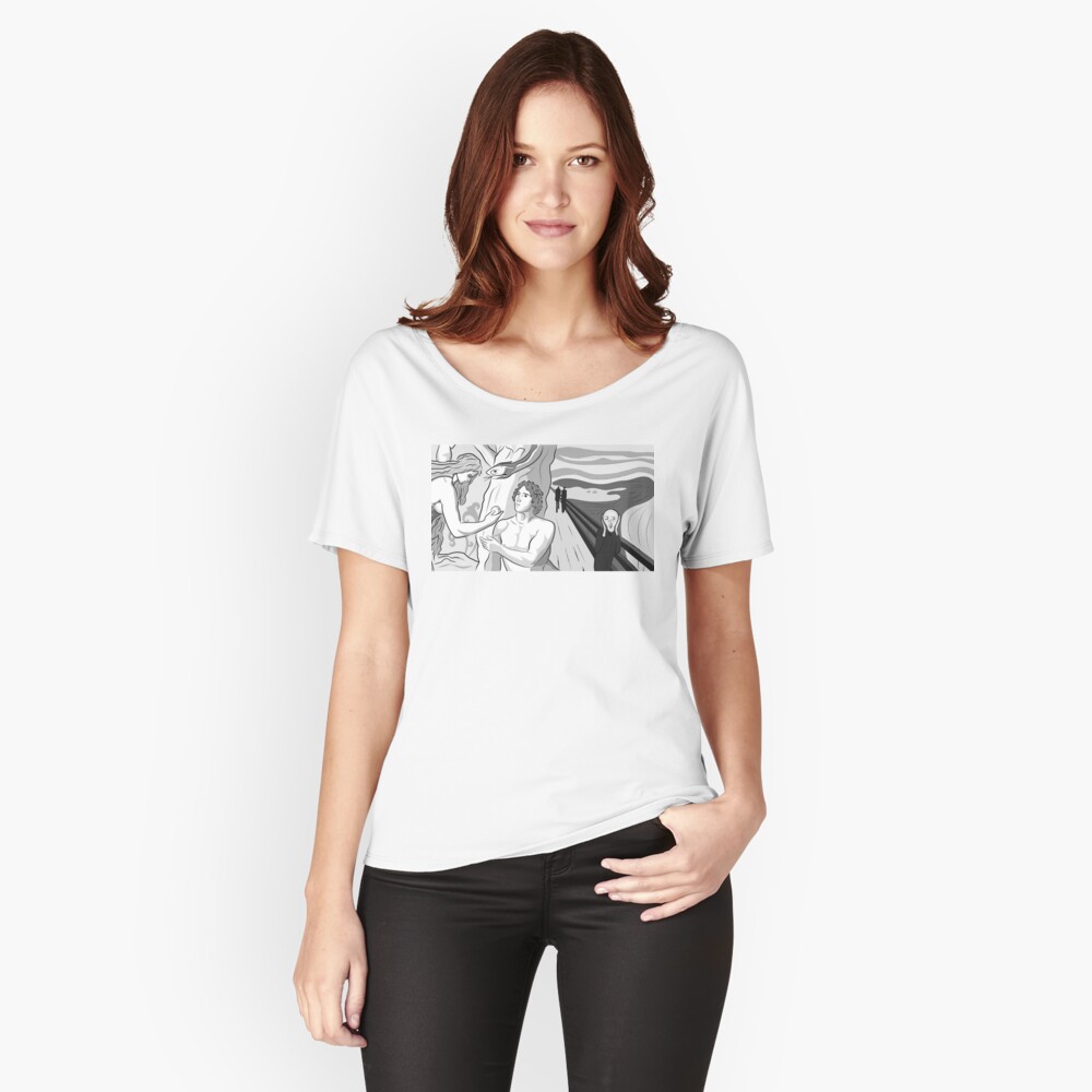 Item preview, Relaxed Fit T-Shirt designed and sold by blackwolfpixels.