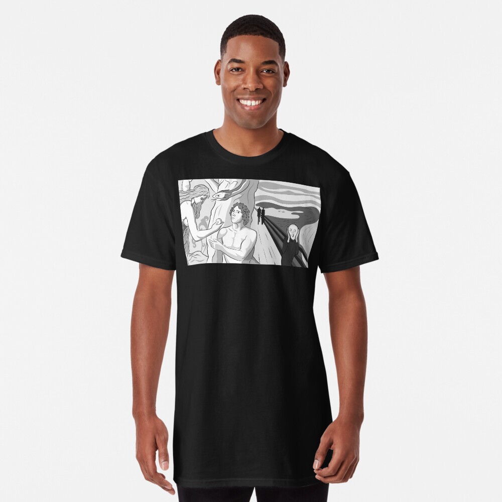 Item preview, Long T-Shirt designed and sold by blackwolfpixels.