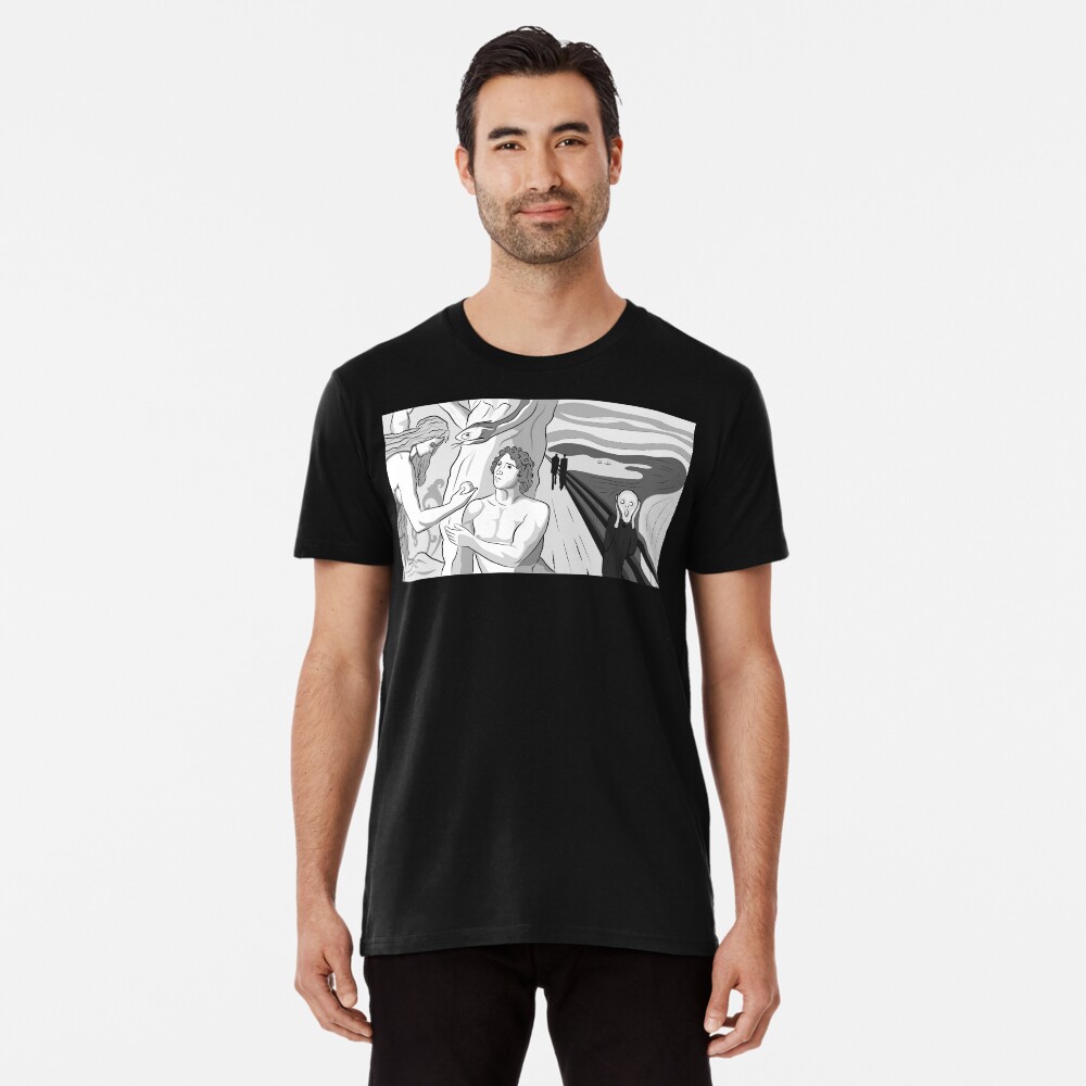 Item preview, Premium T-Shirt designed and sold by blackwolfpixels.
