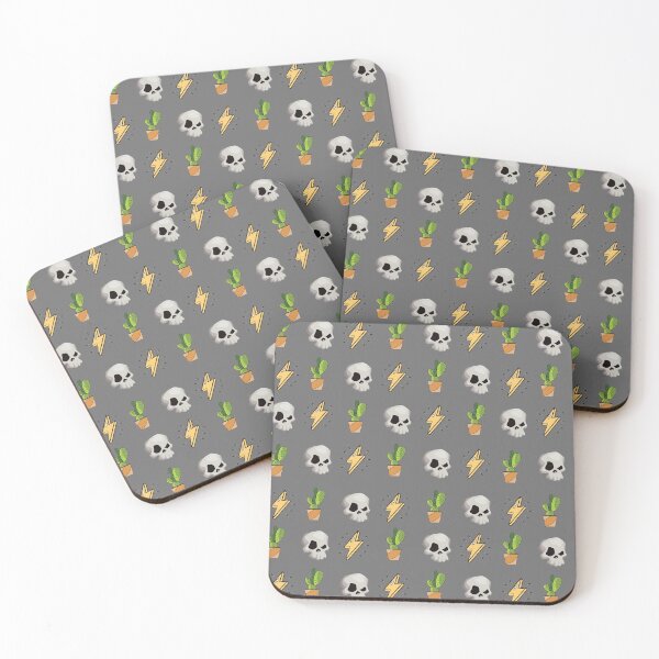 Item preview, Cactus, Skull, Lightening Bolt, Oh My! Pattern designed and sold by dcoxdesigns.