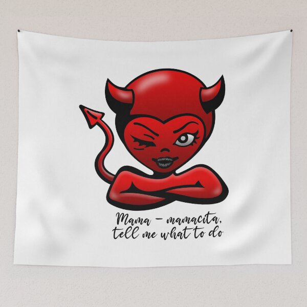Item preview, Eurovision 2021- Eurovision song contest - ESC fans - El Diablo - Mama mamacita tell me what to do designed and sold by talgursmusthave.