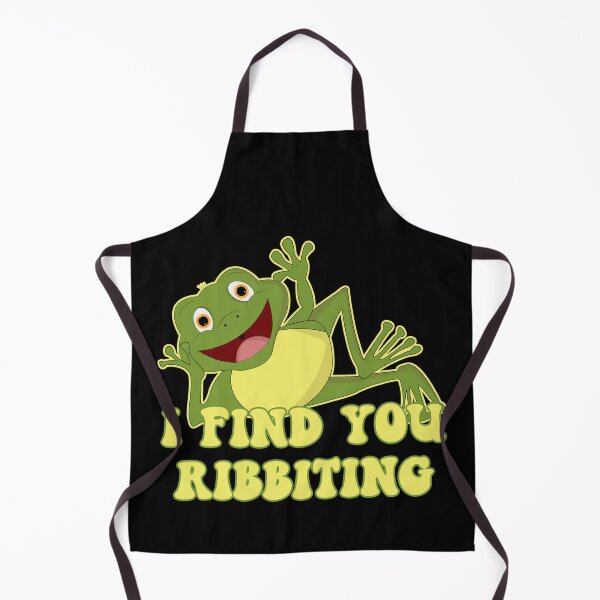 Artikelvorschau, Ich finde dich Ribbiting Cute Frog Pun entworfen und verkauft von TheButtonCrew.