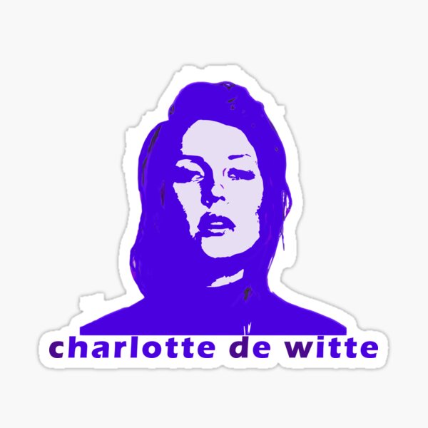 Charlotte de Witte Pegatina