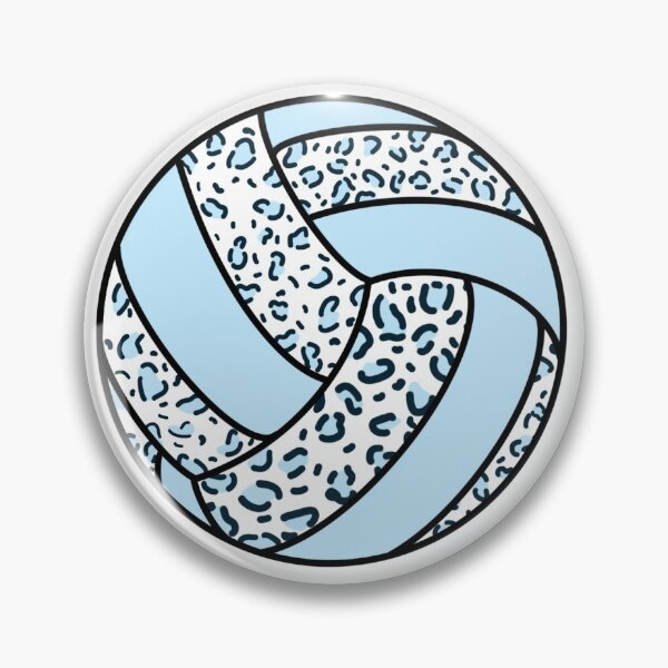 Item preview, Blue Cheetah Print Volleyball  designed and sold by macieriley.