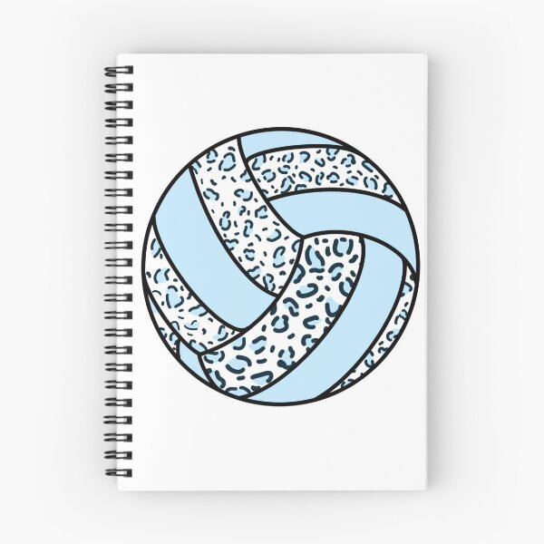 Item preview, Blue Cheetah Print Volleyball  designed and sold by macieriley.