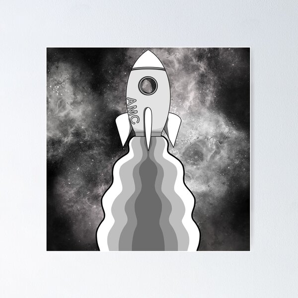 Artikelvorschau, STONK Rakete im Weltraum entworfen und verkauft von MadeBy-Margaret.