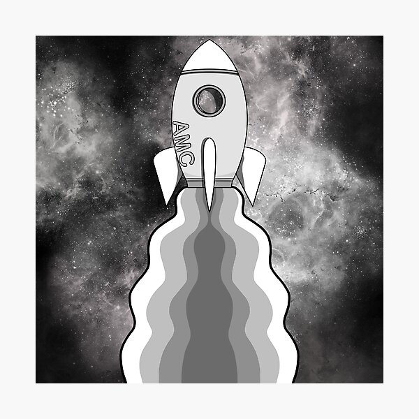Artikelvorschau, STONK Rakete im Weltraum entworfen und verkauft von MadeBy-Margaret.
