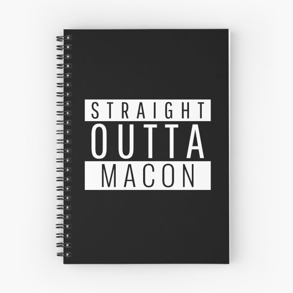 Item preview, Straight Outta Macon Georgia designed and sold by Teelogic.