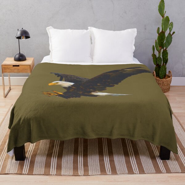 Item preview, Eagle Flying Talons Out Catching Dinner or a Branch designed and sold by Shanna  Dugan.