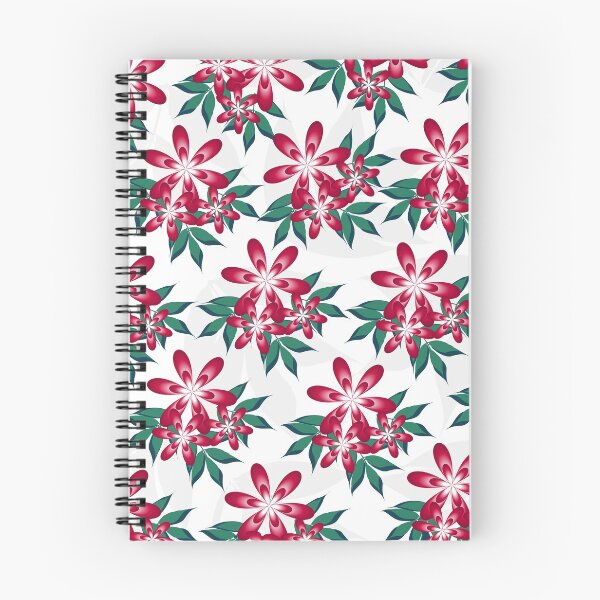 Item preview, red and white flower pattern  designed and sold by BeautyArt94.