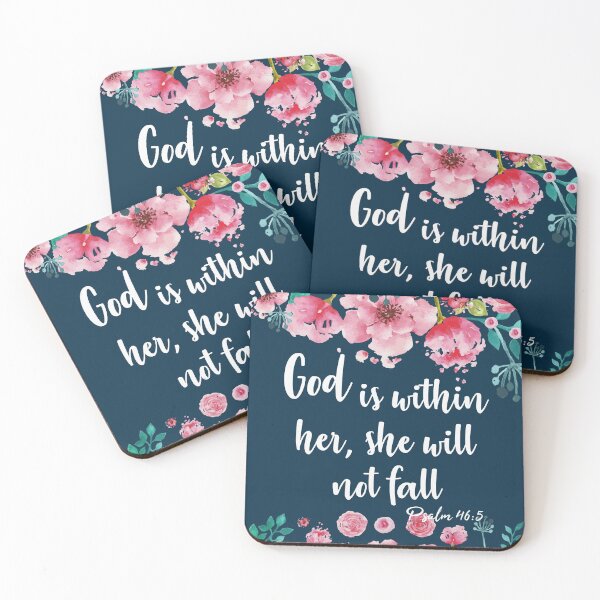 Item preview, God is within her, she will not fall designed and sold by della95.