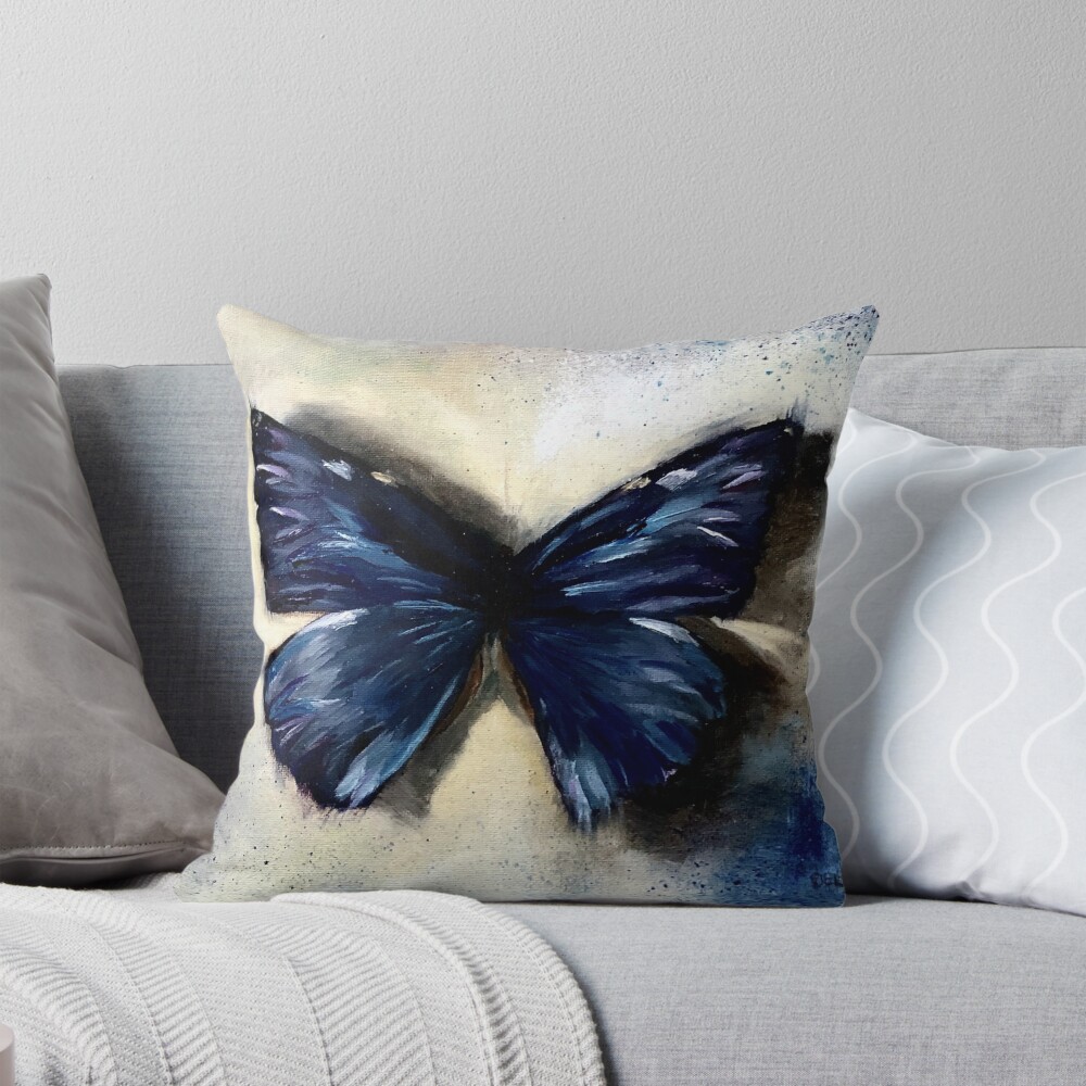 Item preview, Throw Pillow designed and sold by artbydelfineart.