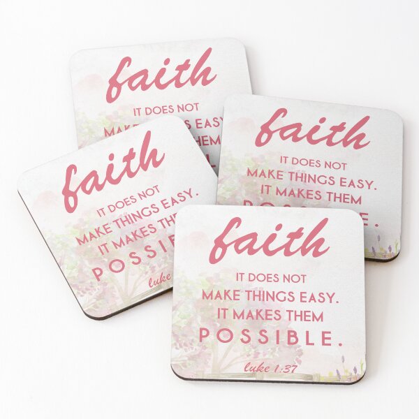 Item preview, Bible - Luke 1:37 designed and sold by della95.