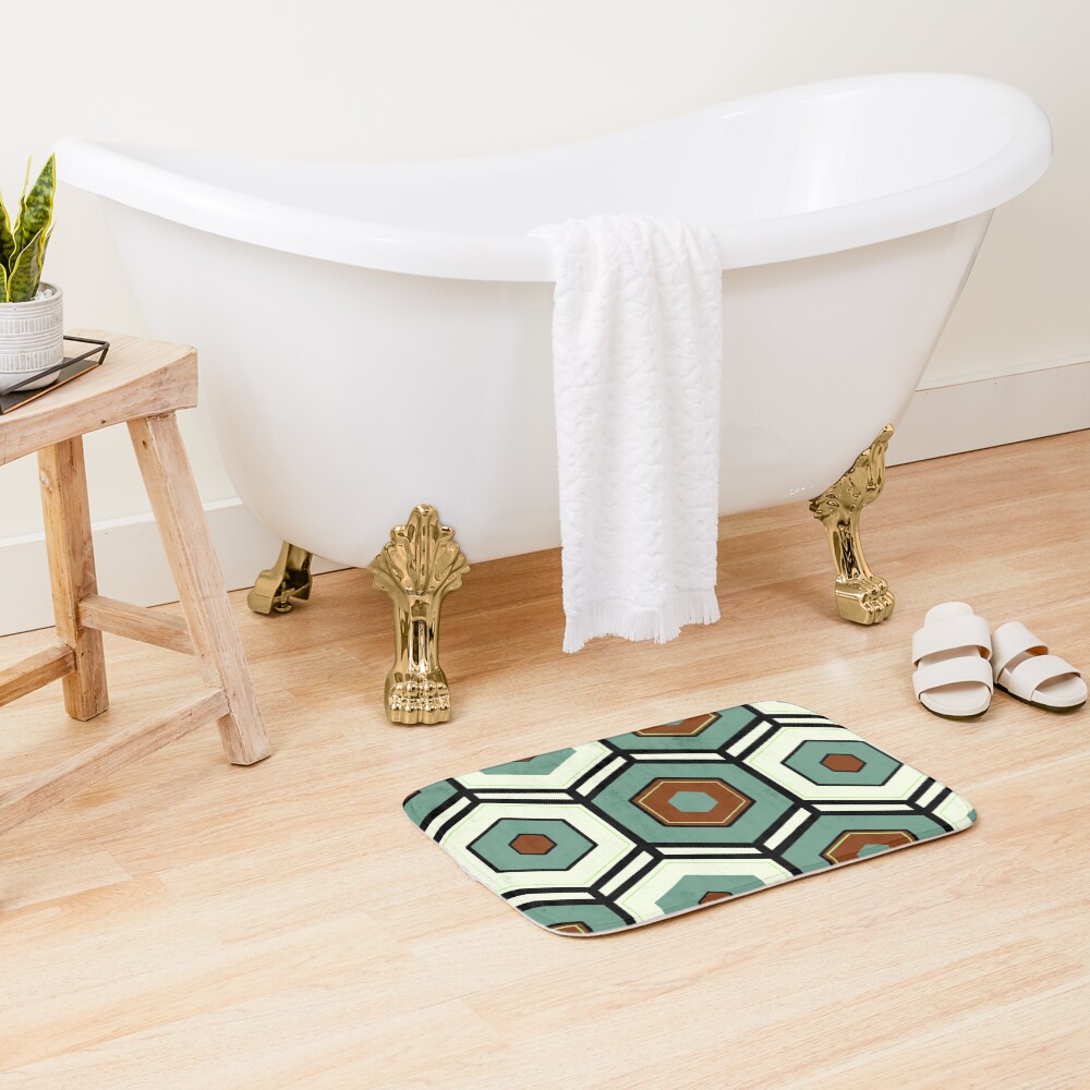 Item preview, Bath Mat designed and sold by MetroInk.