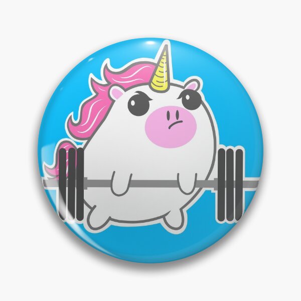 Item preview, Fitness, fit, unicorn strong, barbell unicorn designed and sold by Tim Addison.