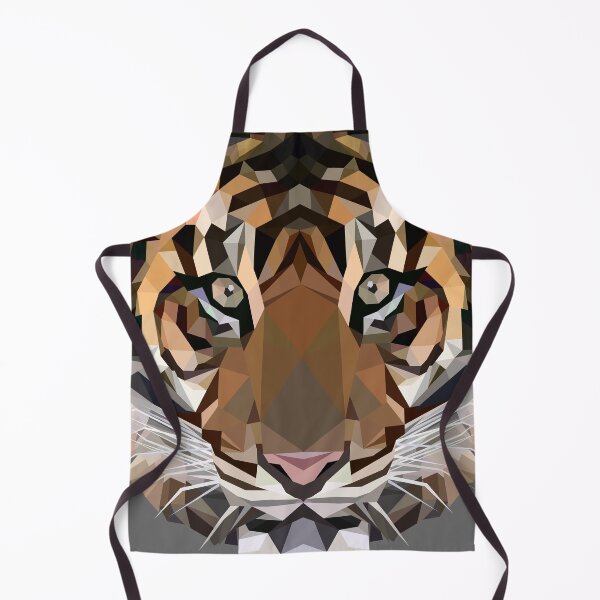 Item preview, Geometric Tiger Face designed and sold by Tamthecat.