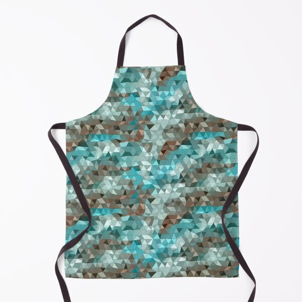 Item preview, Teal and Brown Triangle Tiles designed and sold by Omelette2.