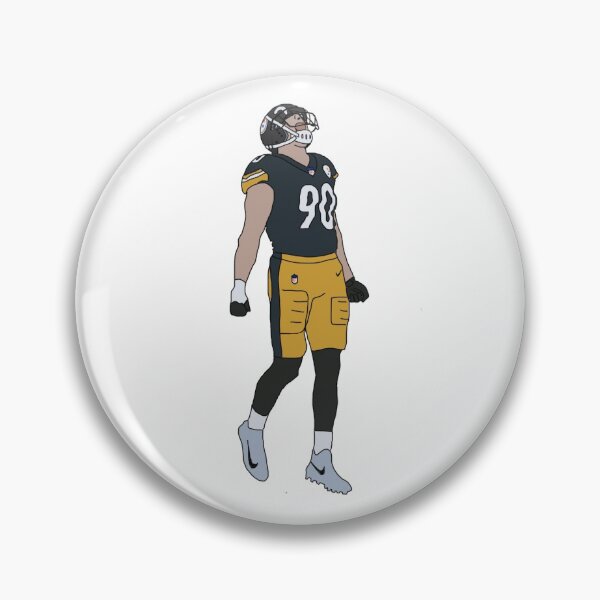 Item preview, #90 TJ Watt designed and sold by CHAMPIONSHIP STICKER CO..