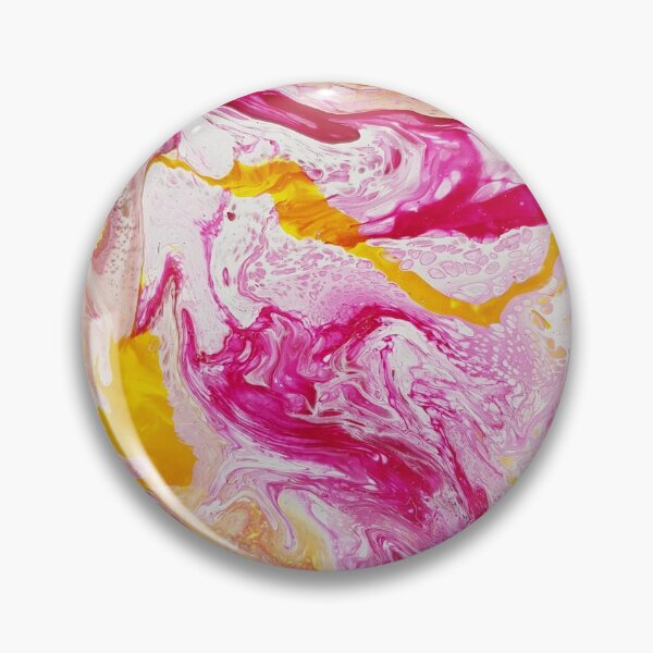Item preview, Pink Delight Acylic Fluid Pour Print Image designed and sold by Coloursofchaos.