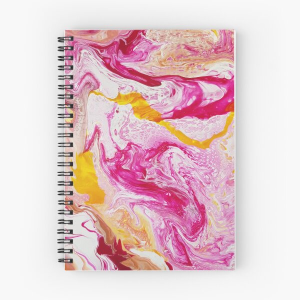 Item preview, Pink Delight Acylic Fluid Pour Print Image designed and sold by Coloursofchaos.