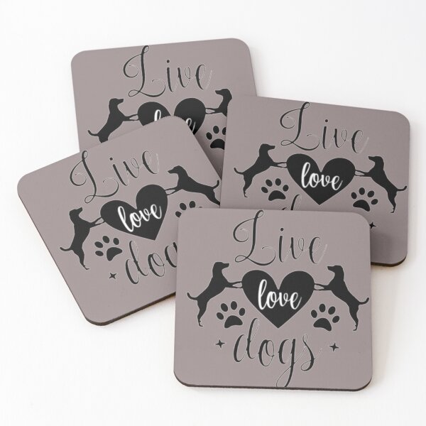 Item preview, Live Love Dogs - Play Feed Pet Plural - Heart and Paws - Life designed and sold by Shanna  Dugan.