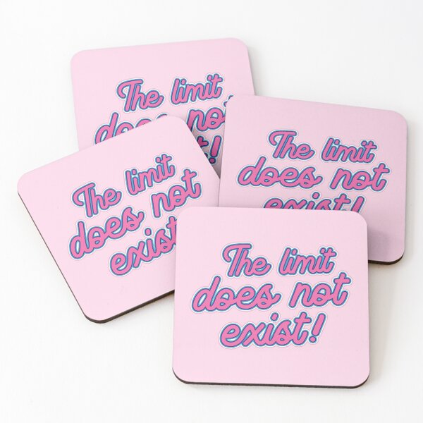 Item preview, The limit does not exist!, Mean Girls movie quote sticker designed and sold by marina ralston.