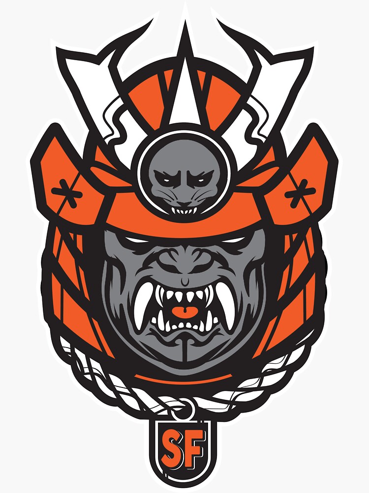 San Francisco Baseball Samurai by OrganicGraphic