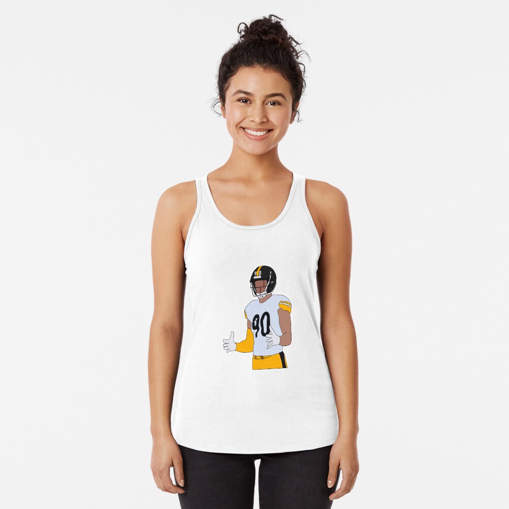 Nike Women's City (NFL Pittsburgh Steelers) Racerback Tank Top in Black, Size: Large | NKYB00A7L-0ZX