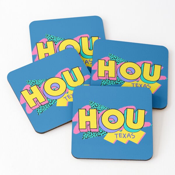 Item preview, Houston, Texas Retro 90s Logo designed and sold by SLAG-Creative.