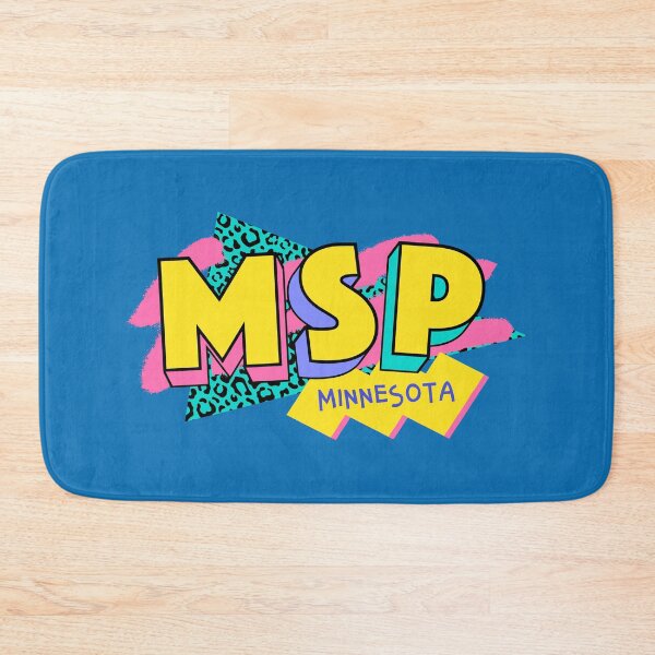 Item preview, Minneapolis Saint Paul, Minnesota Retro 90s Logo designed and sold by SLAG-Creative.