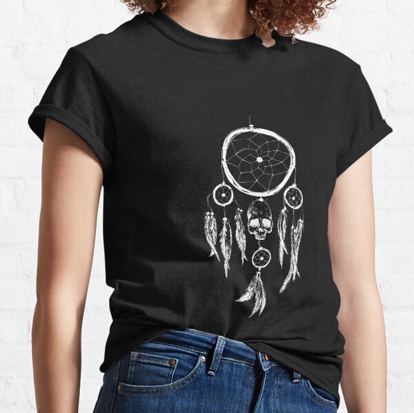 Dream Catcher Skull | White version | Classic T-Shirt