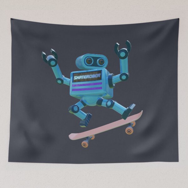 Item preview, Robot Skater designed and sold by Andantino.