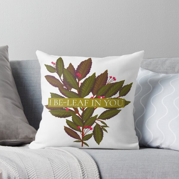 Item preview, I be-leaf in you botanical illustration  designed and sold by Maeguhit.